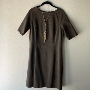 The Limited Gray Sheath Dress, Sz M